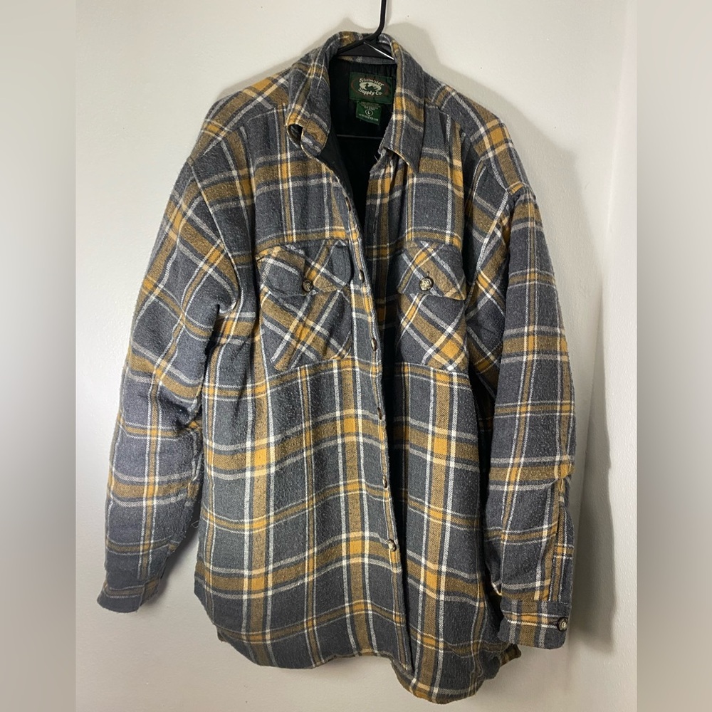 Stillwater Supply Co. Winter Jacket Size Large Men’s Button Up